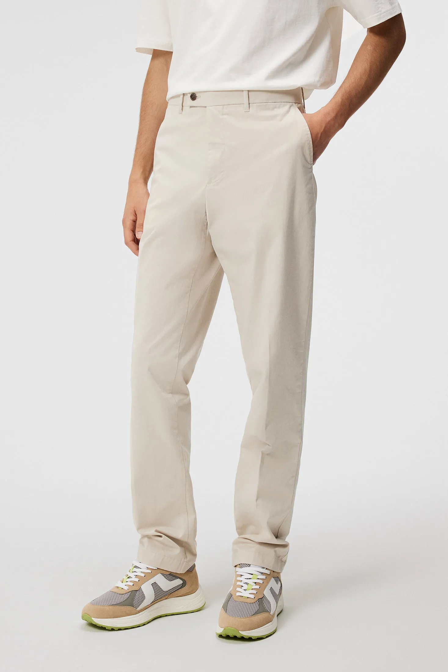 Lois Cloud Satin Pants / Moonbeam