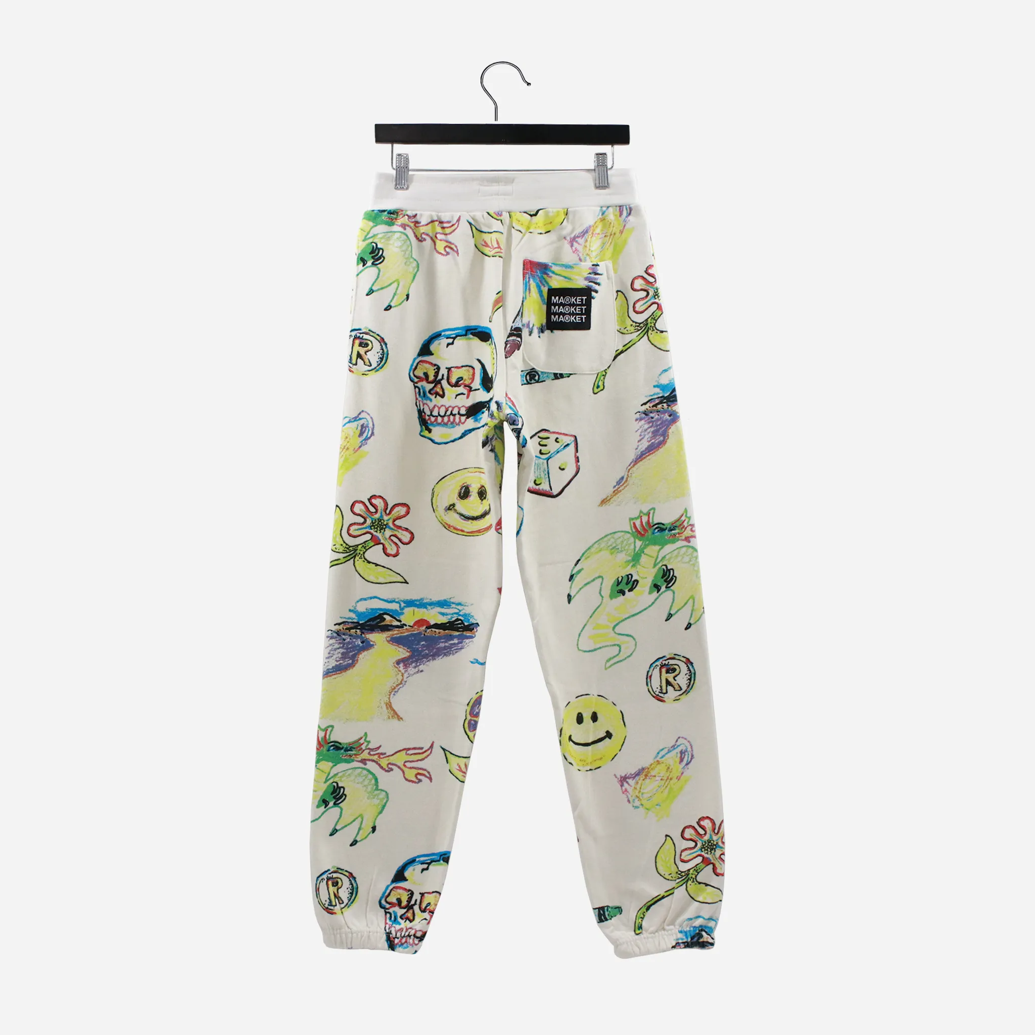 MARKET SMILEY MARKET COLORING BOOK AOP SWEATPANTS