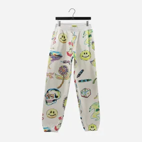 MARKET SMILEY MARKET COLORING BOOK AOP SWEATPANTS