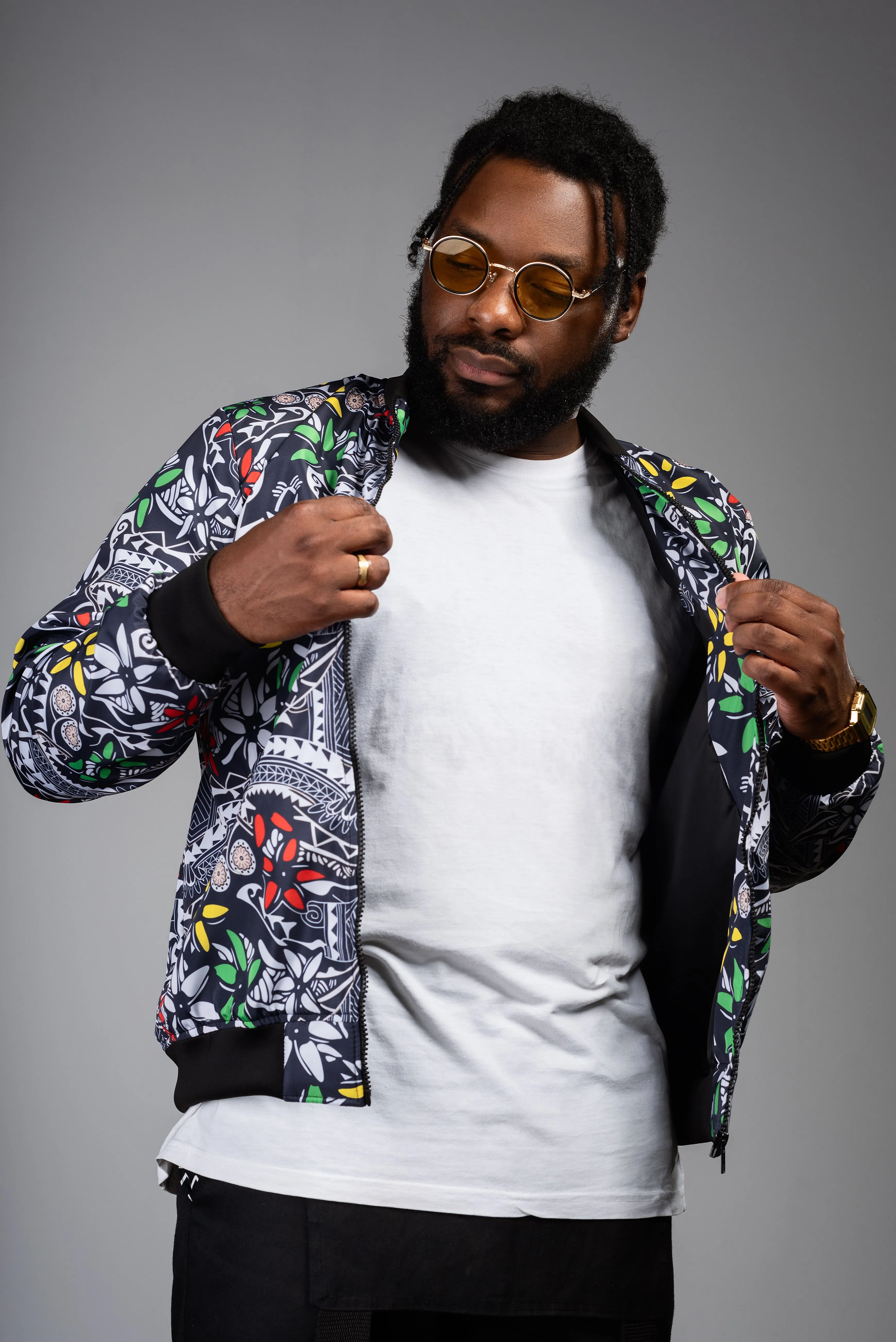 Mens - Malayou Summer Bomber Jacket