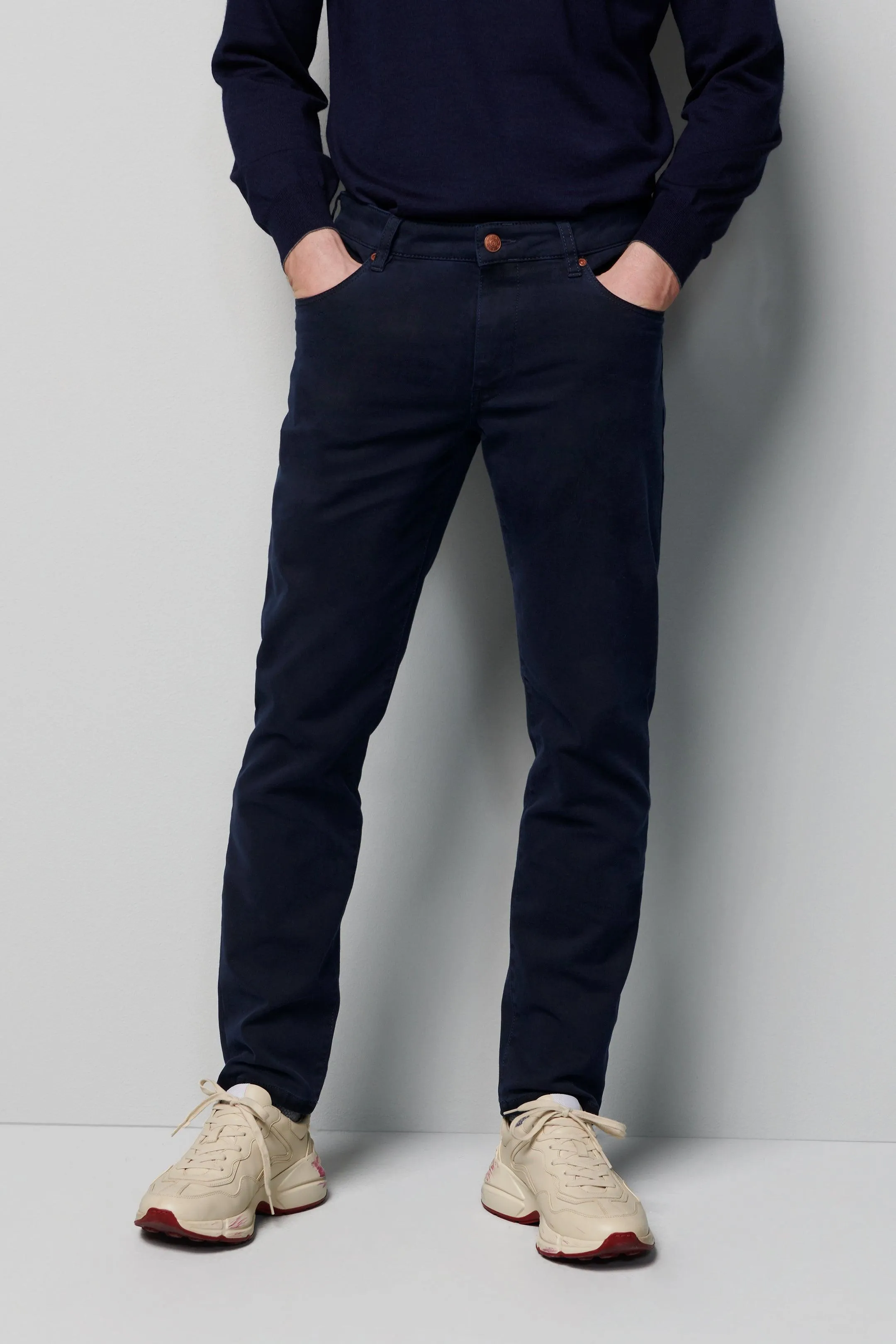 Meyer - M5 Slim 6179 - Pantalon coton biologique hiver
