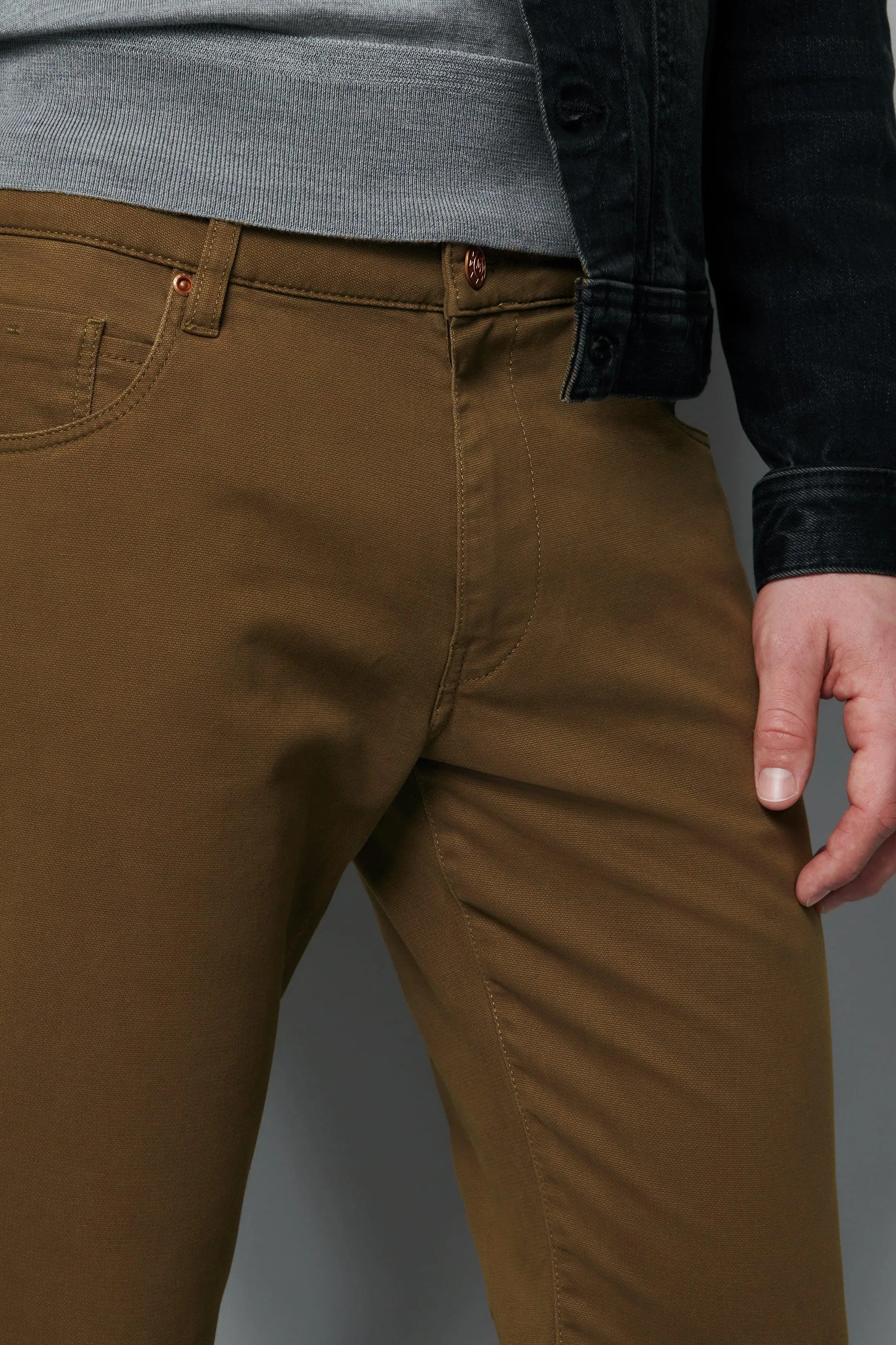 Meyer - M5 Slim 6179 - Pantalon coton biologique hiver