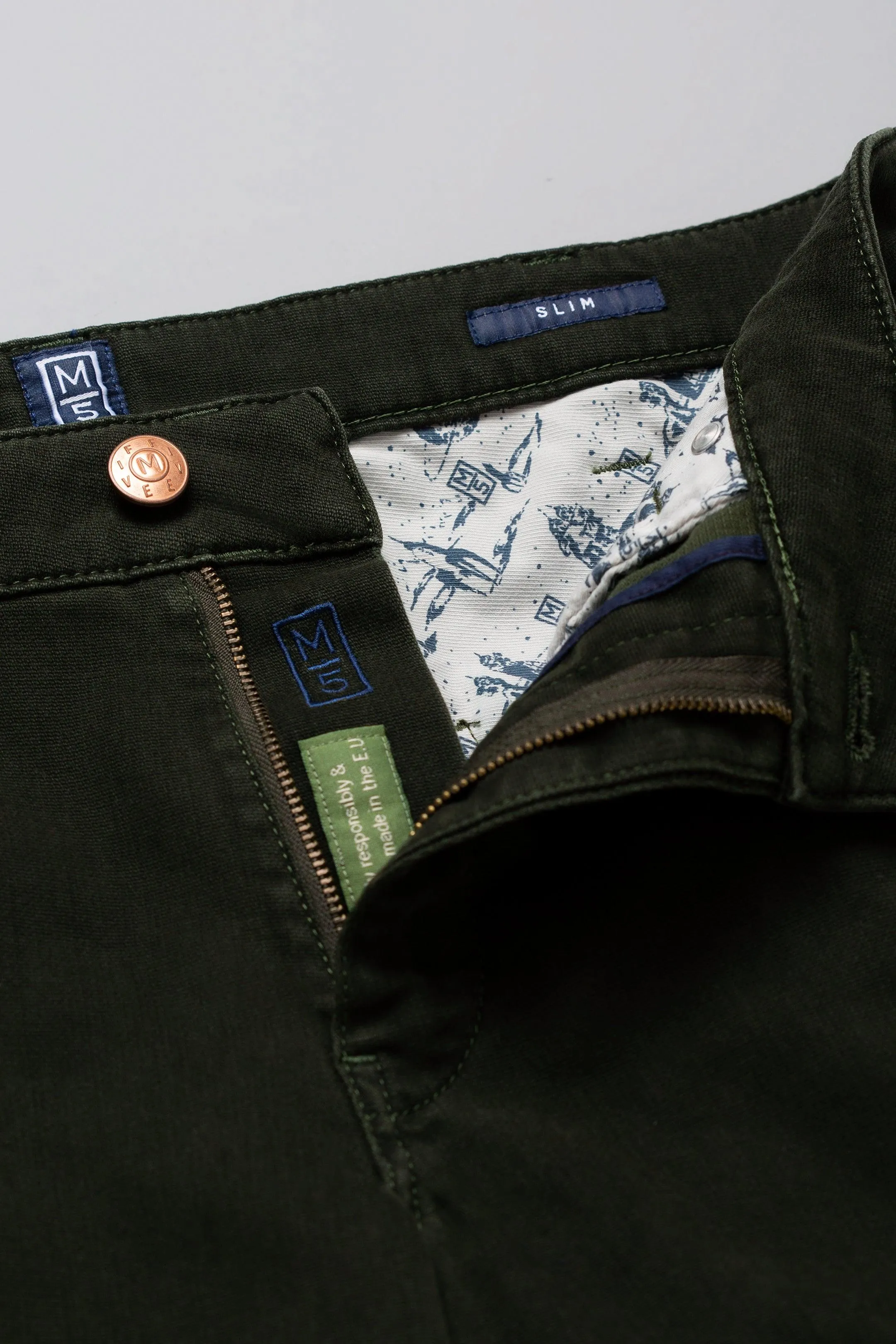 Meyer - M5 Slim 6179 - Pantalon coton biologique hiver