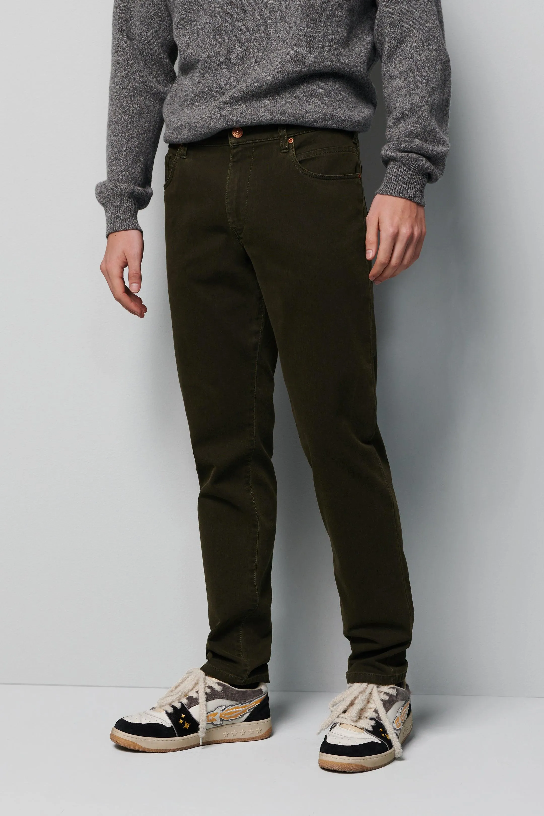 Meyer - M5 Slim 6179 - Pantalon coton biologique hiver