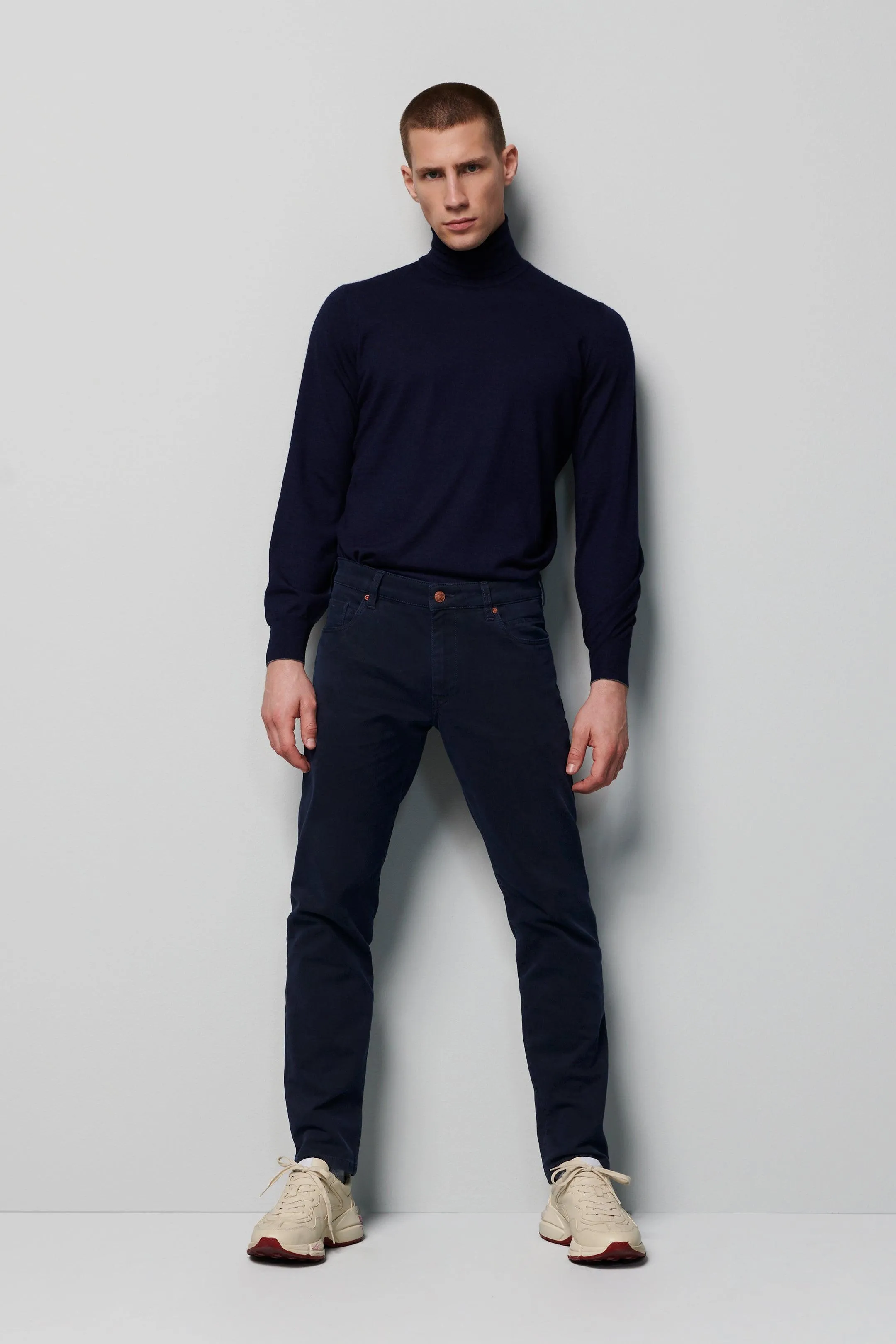 Meyer - M5 Slim 6179 - Pantalon coton biologique hiver