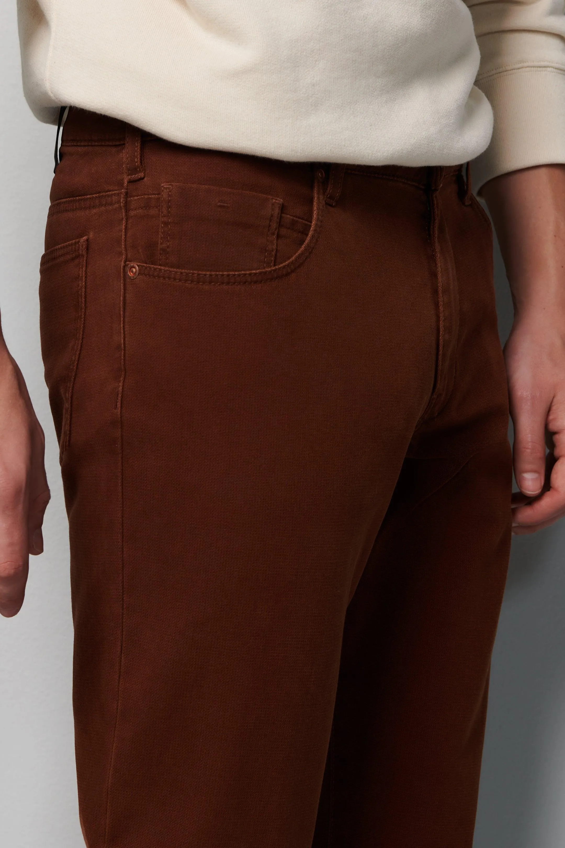 Meyer - M5 Slim 6179 - Pantalon coton biologique hiver