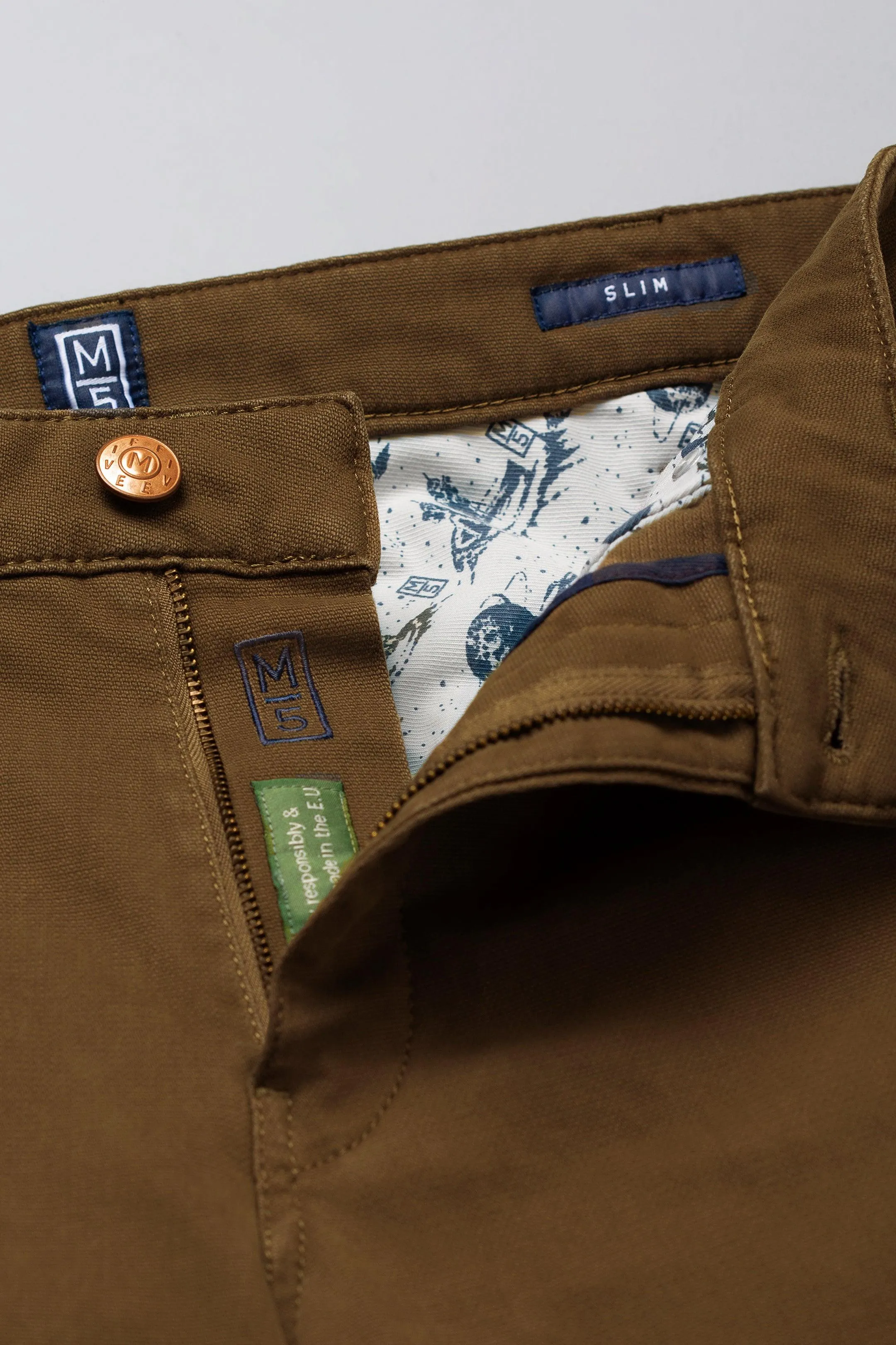 Meyer - M5 Slim 6179 - Pantalon coton biologique hiver