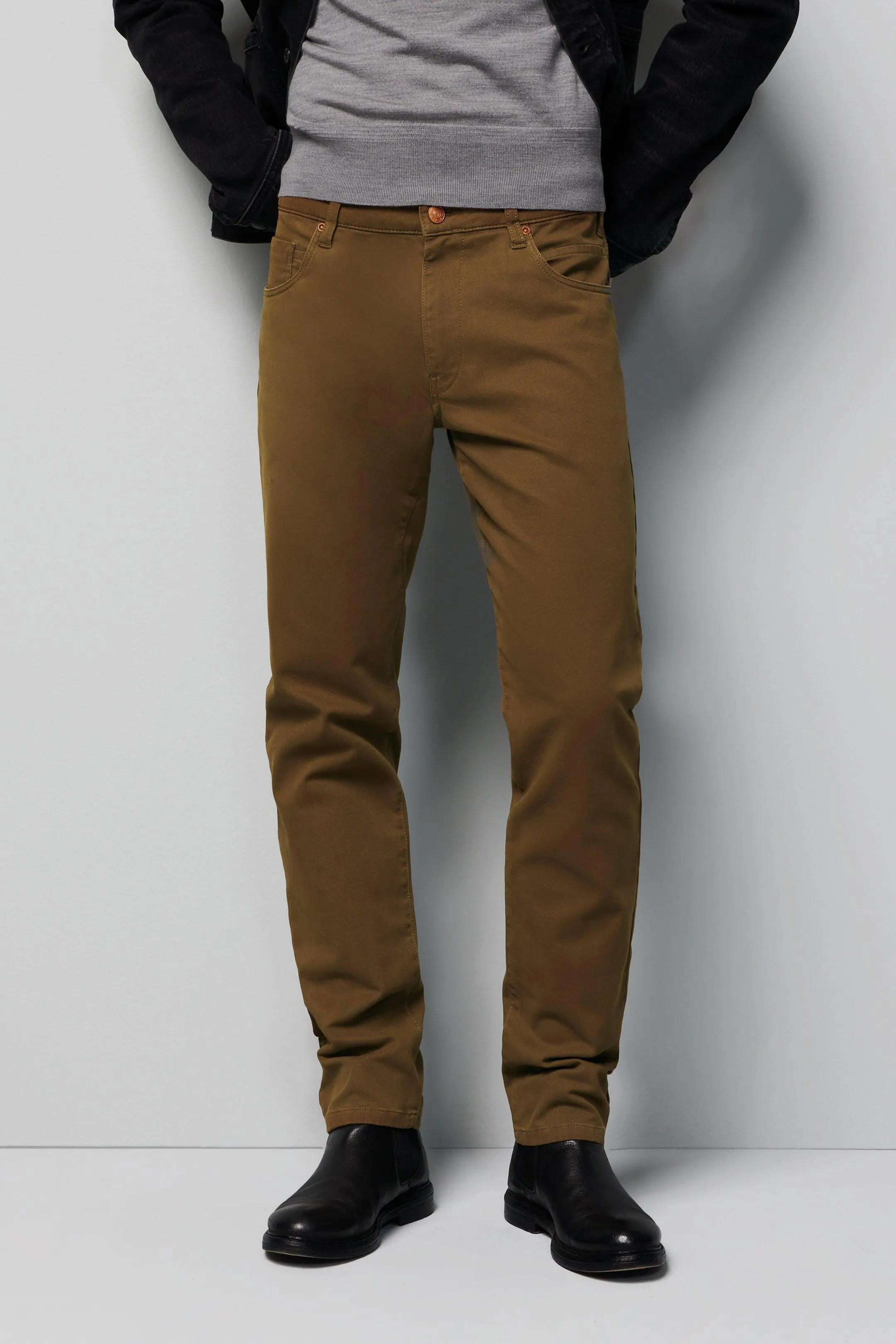 Meyer - M5 Slim 6179 - Pantalon coton biologique hiver