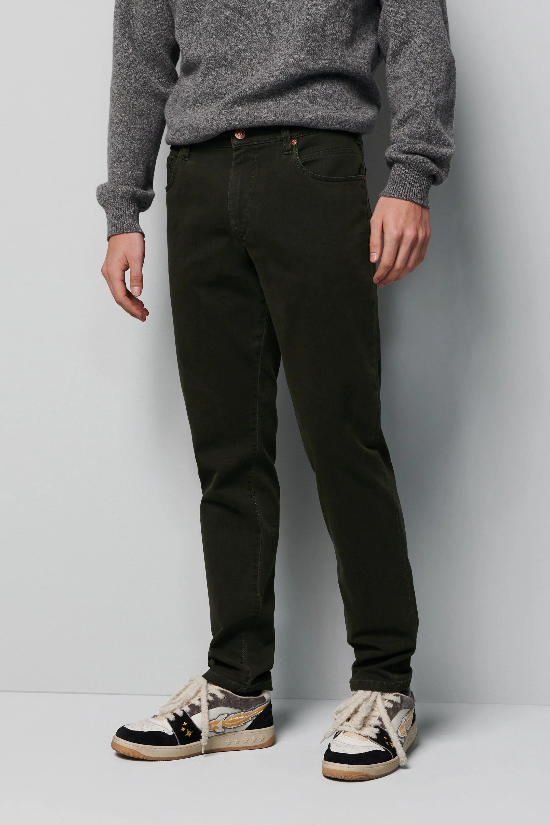 Meyer - M5 Slim 6179 - Pantalon coton biologique hiver