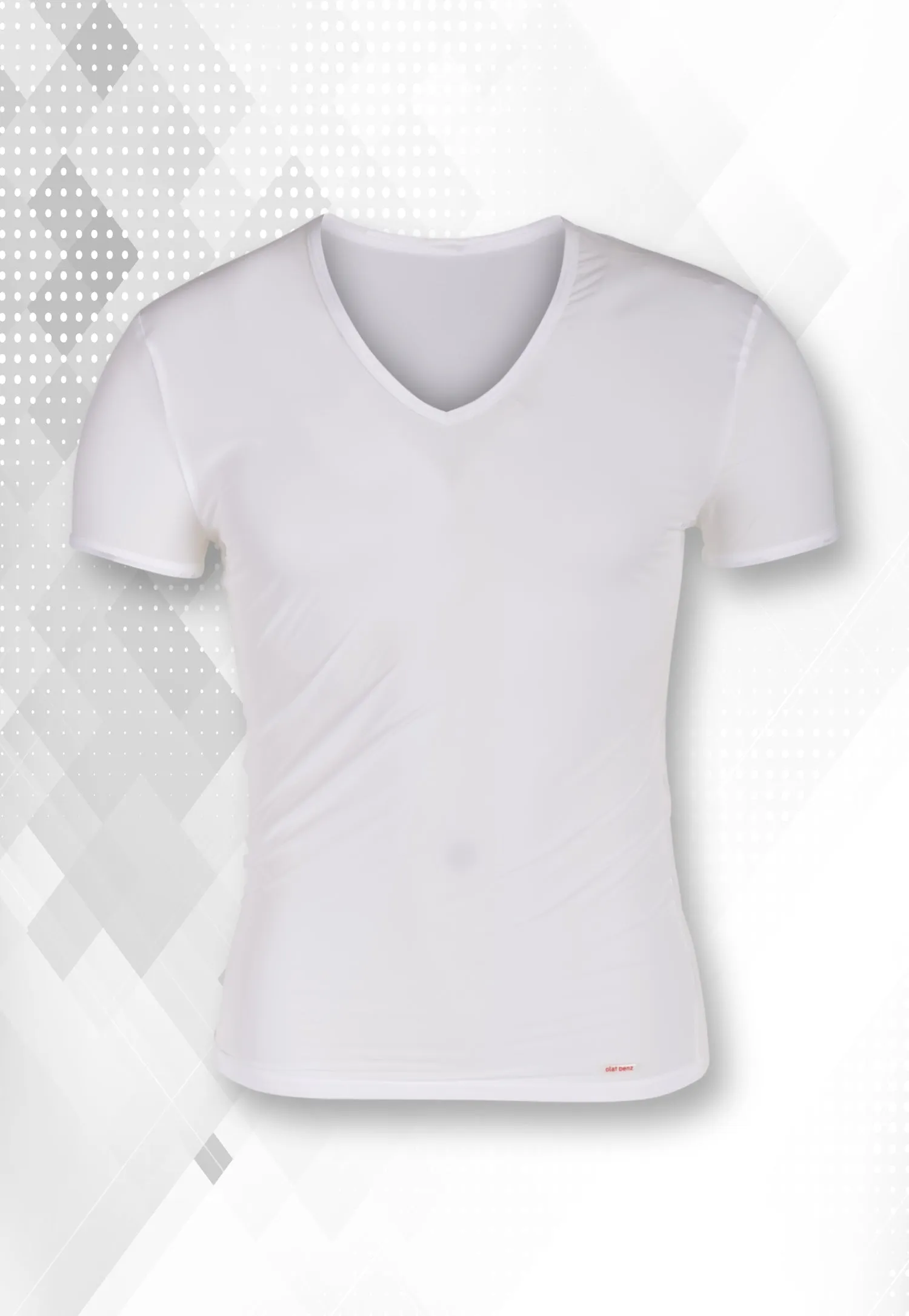 Olaf Benz - Red 0965 - Phantom - V-Neck Low Shirt - Sale