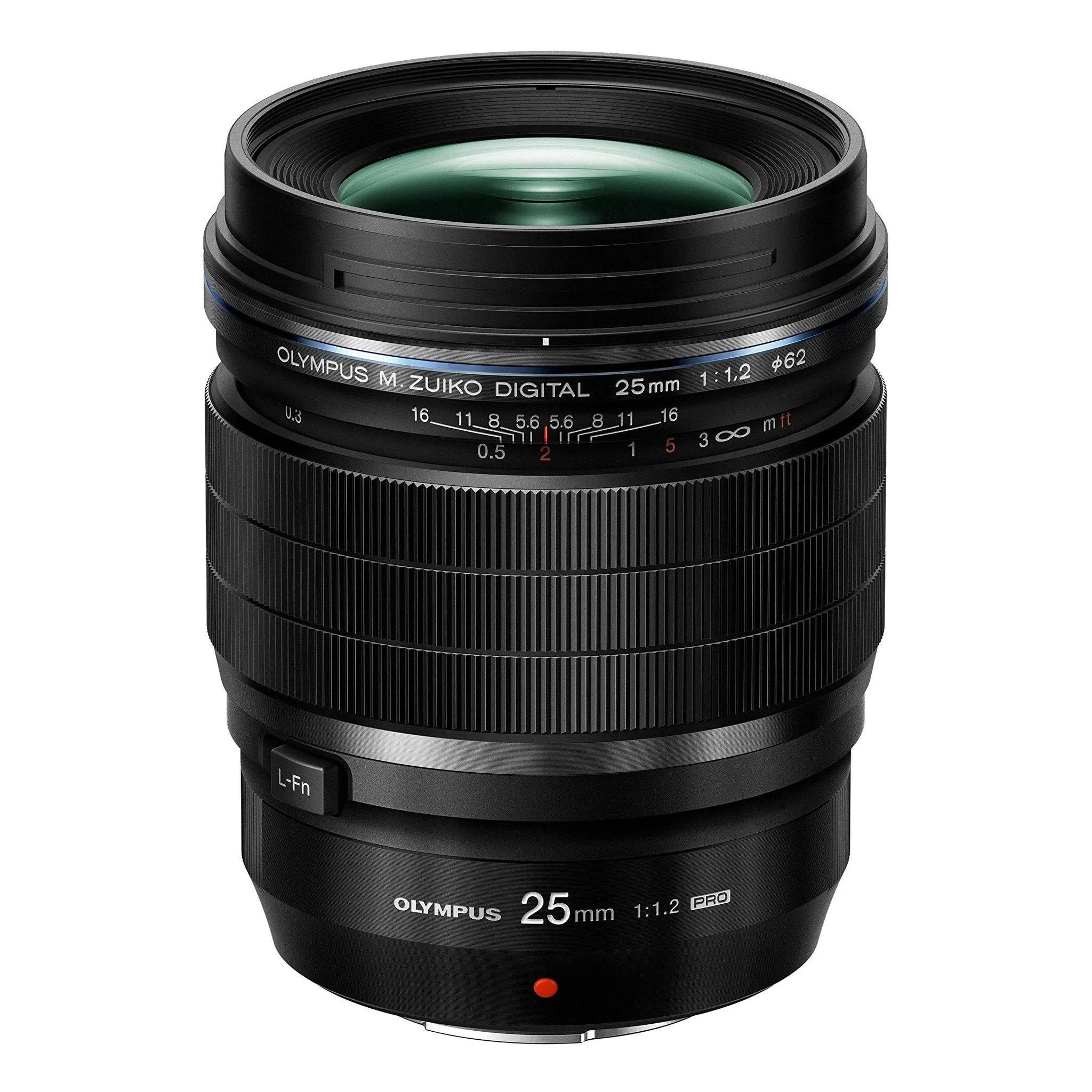 OM SYSTEM OLYMPUS M.Zuiko Digital ED 25mm F1.2 PRO For Micro Four Thirds System Camera, Ultra Bright F1.2 lens, Weather Sealed Design, MF Clutch, L-Fn Button