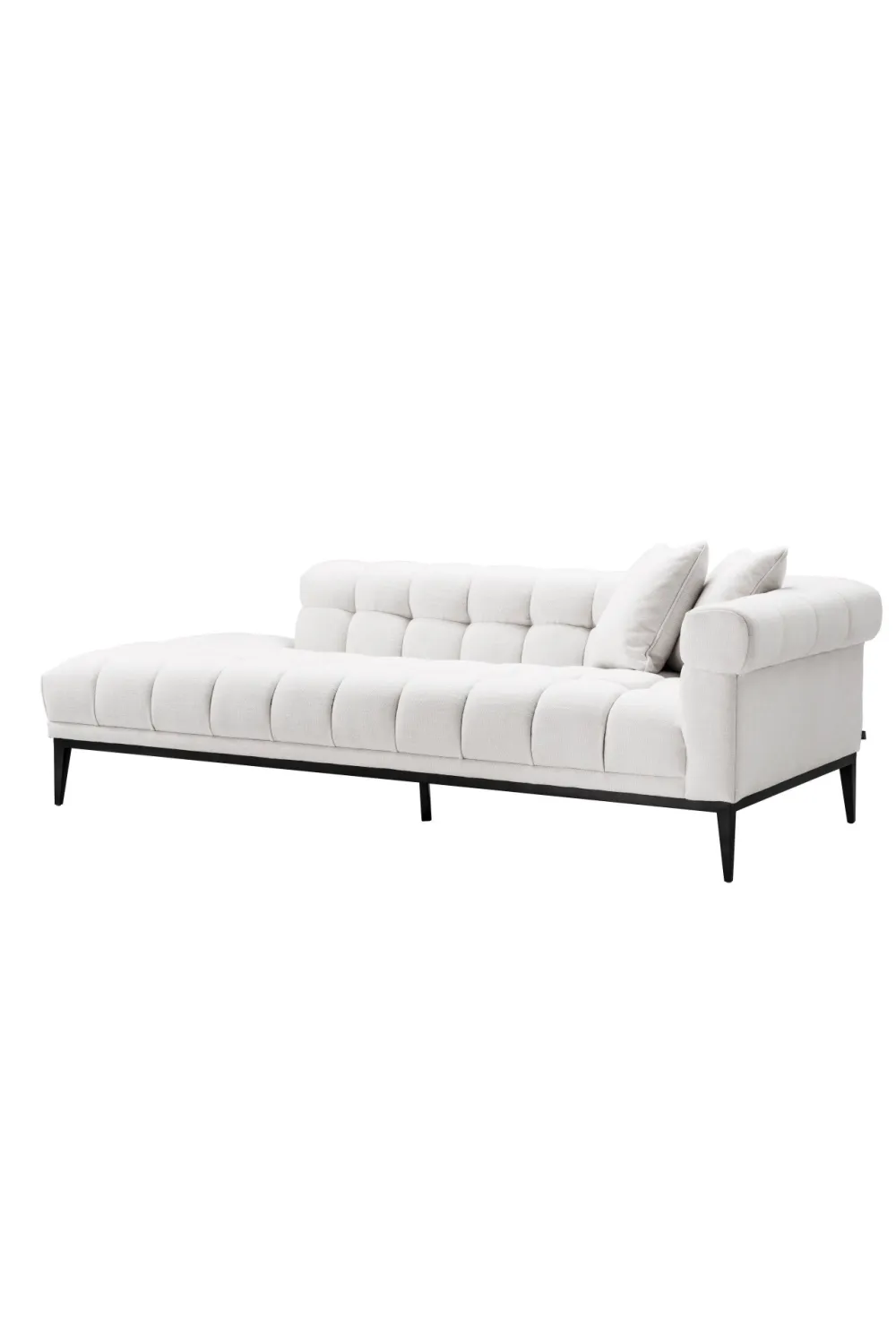 (Open Box) White Tufted Sofa | Eichholtz Aurelio