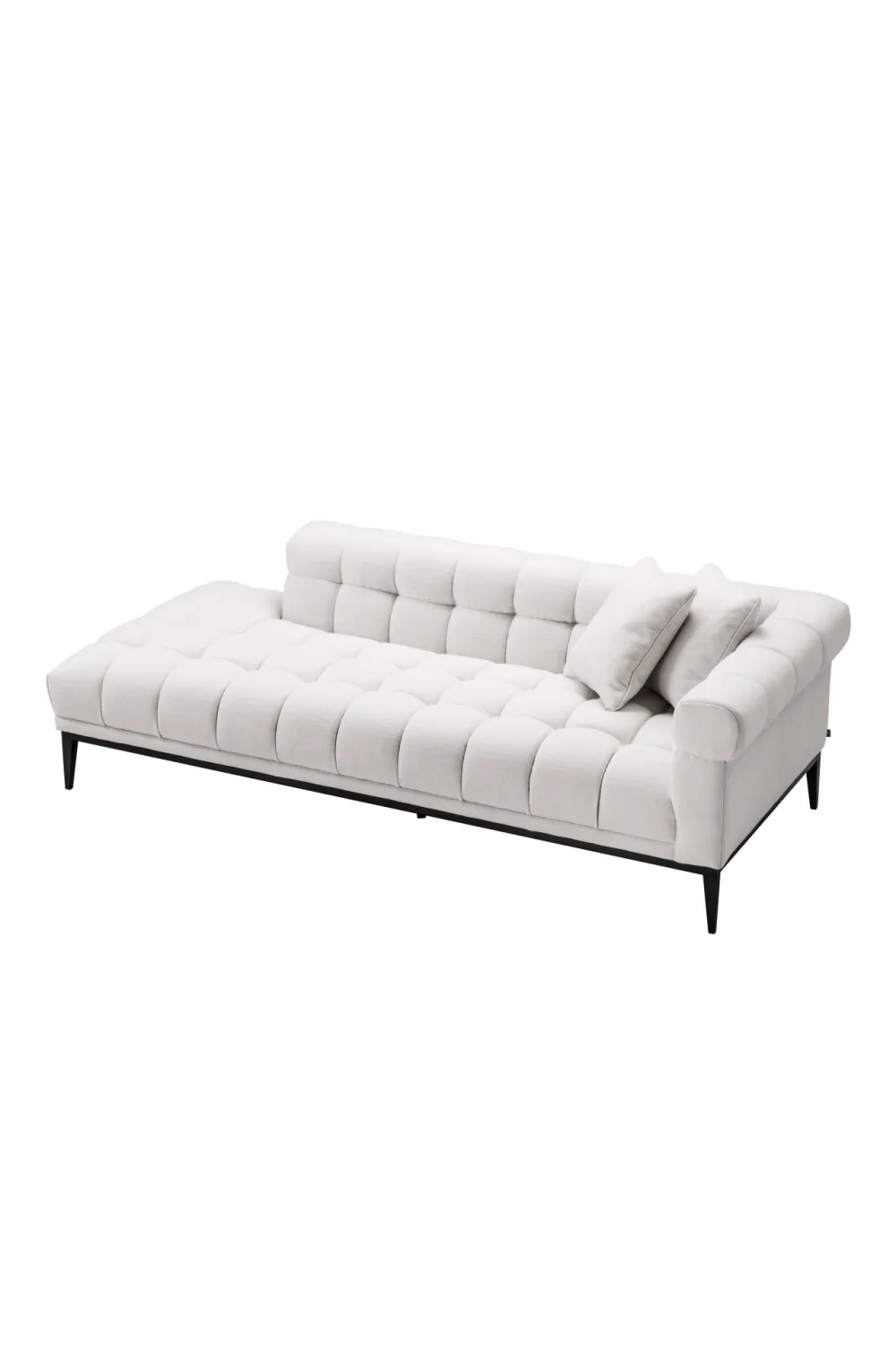 (Open Box) White Tufted Sofa | Eichholtz Aurelio