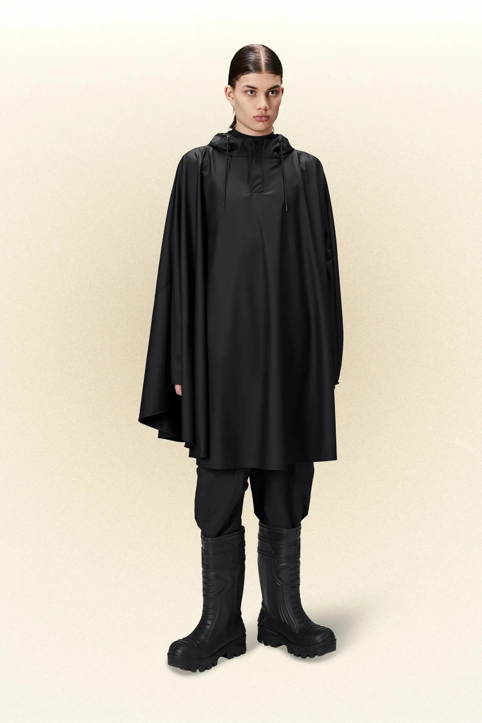 Rains - Cape - Black