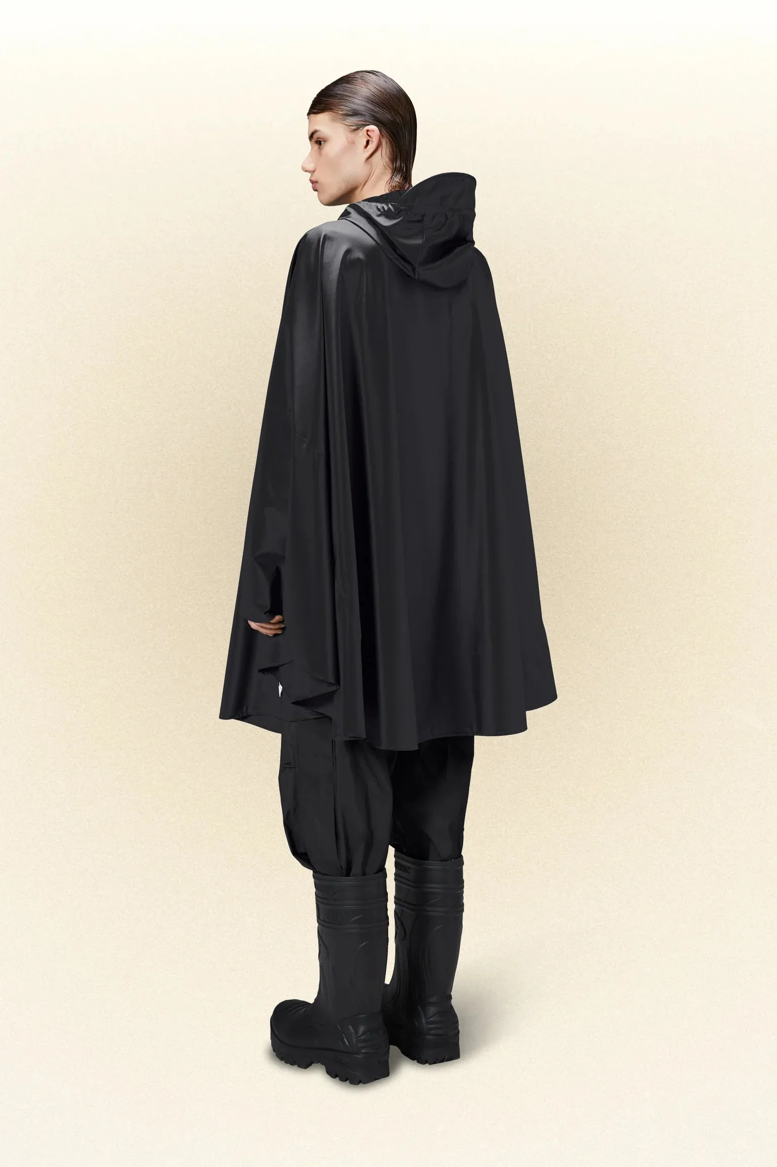 Rains - Cape - Black