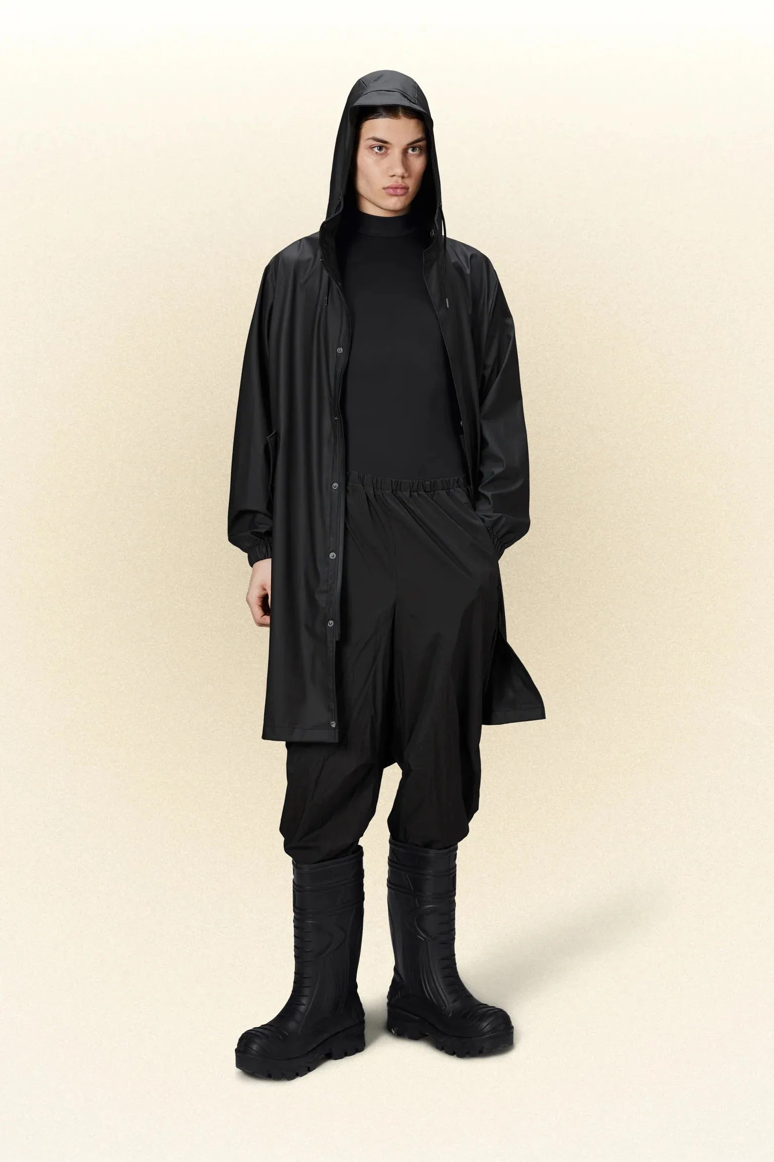 Rains - Fishtail Parka - Black