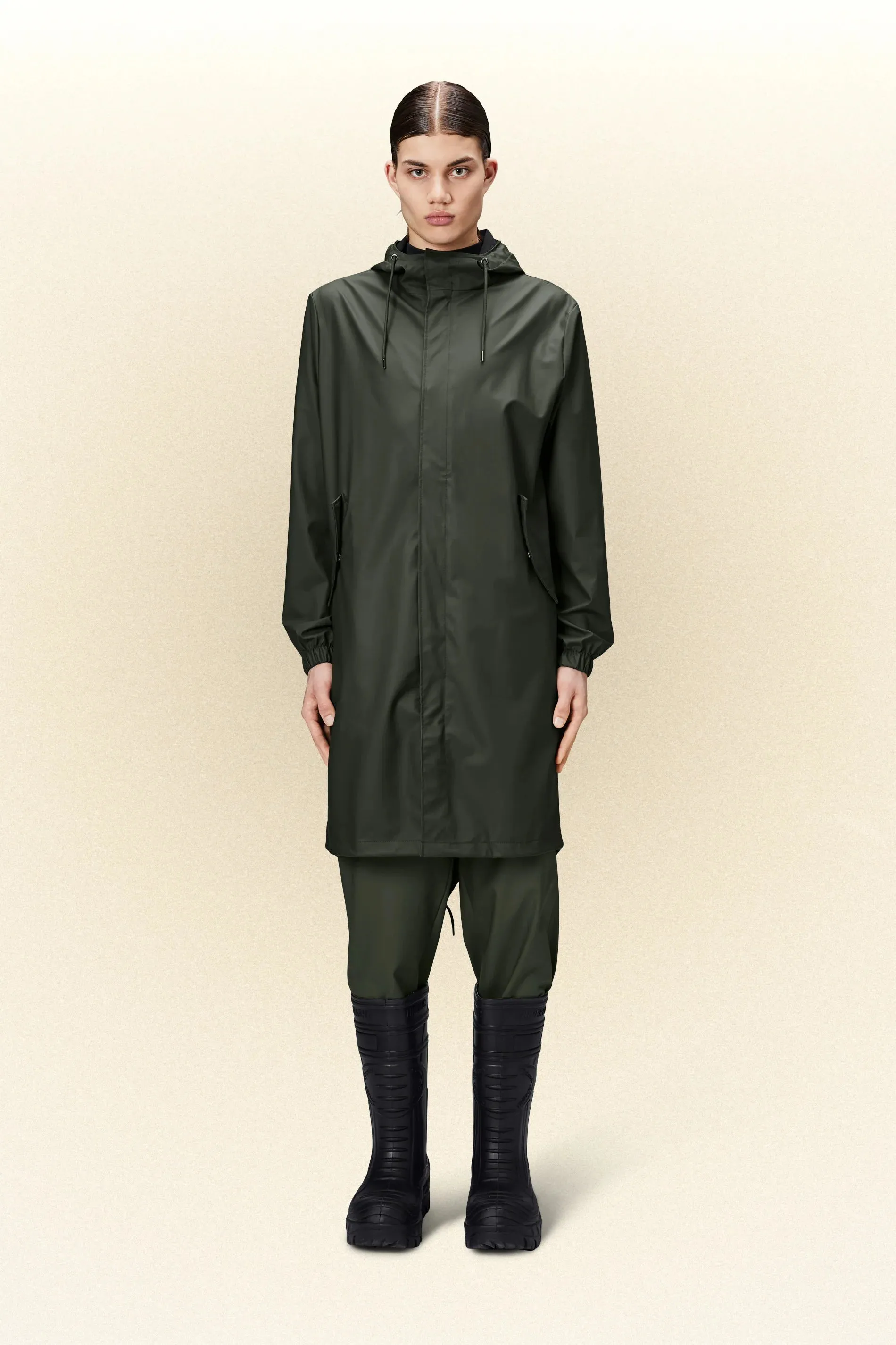 Rains - Fishtail Parka - Green