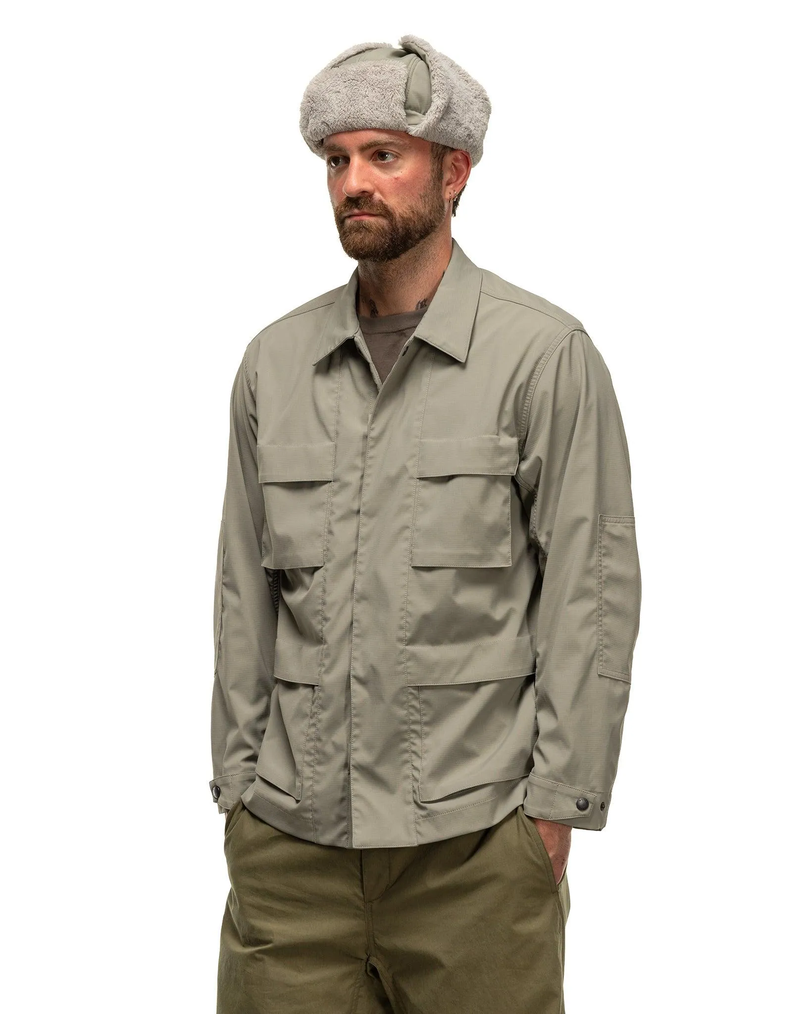 Recon Jacket - GORE-TEX WINDSTOPPER® 3L Nylon Ripstop Laurel