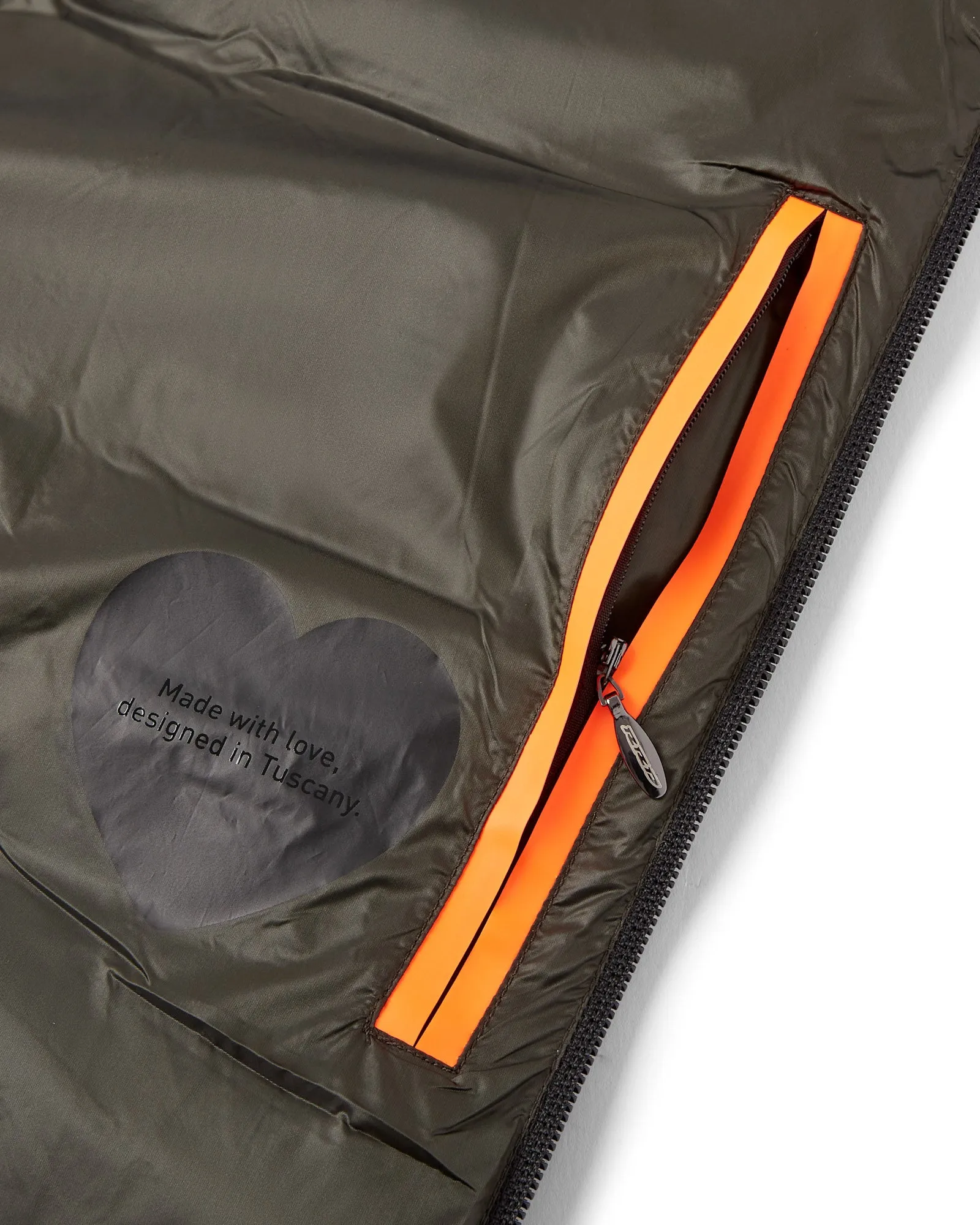 RRD Quilted Zip Hybrid Down Jacket (Green)