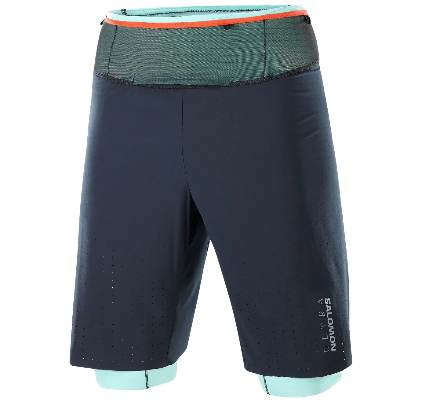 Salomon Men&#x27;s S/Lab Ultra 2in1 Shorts Night Sky/Cameo Blue | Buy Salomon Men&#x27;s S/Lab Ultra 2in1 Shorts Night Sky/Cameo Blue here | Outnorth