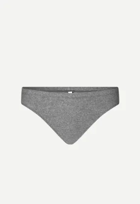 Samsoe Samsoe Femme - Sahara panties 7542 - Mid Grey Melange
