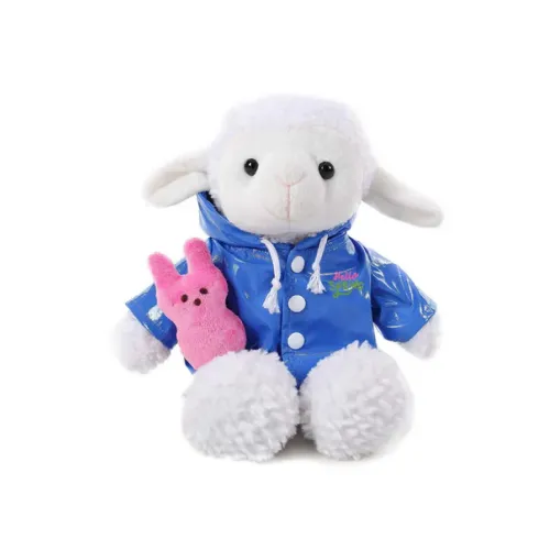 Sheep with Custom Raincoat 12"