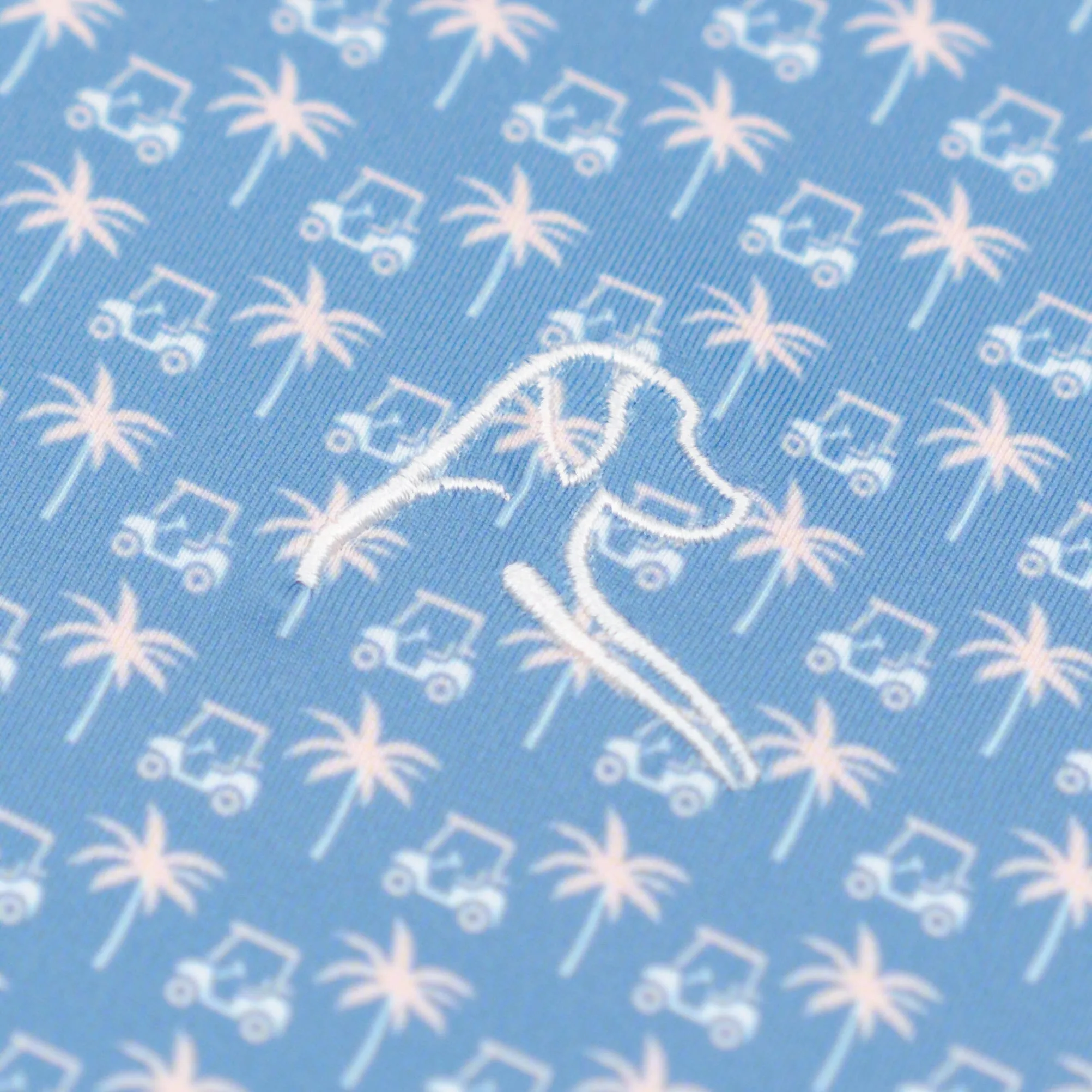 The Koopa | Performance Polo | The Koopa - Highcountry Blue/Dusk Pink