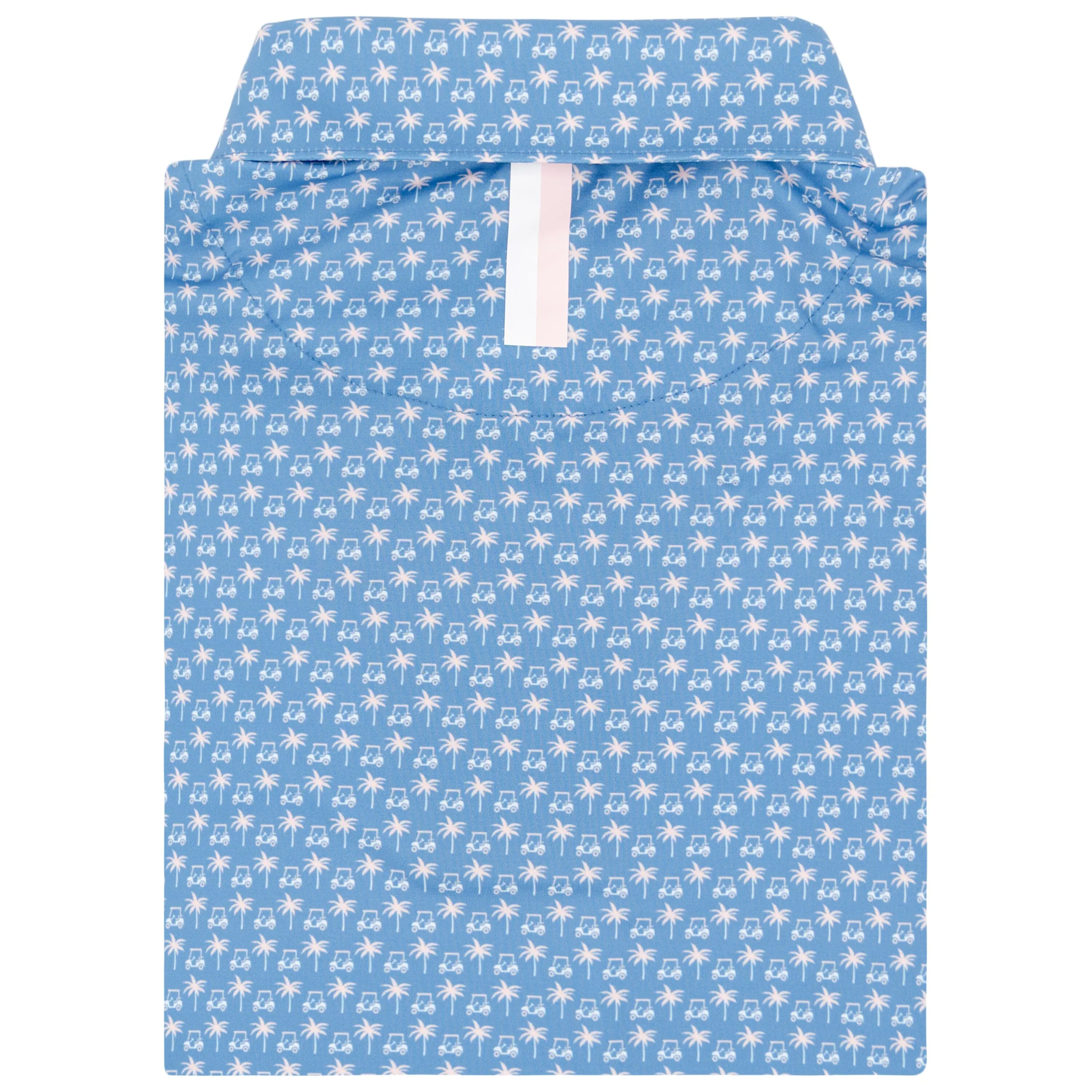 The Koopa | Performance Polo | The Koopa - Highcountry Blue/Dusk Pink