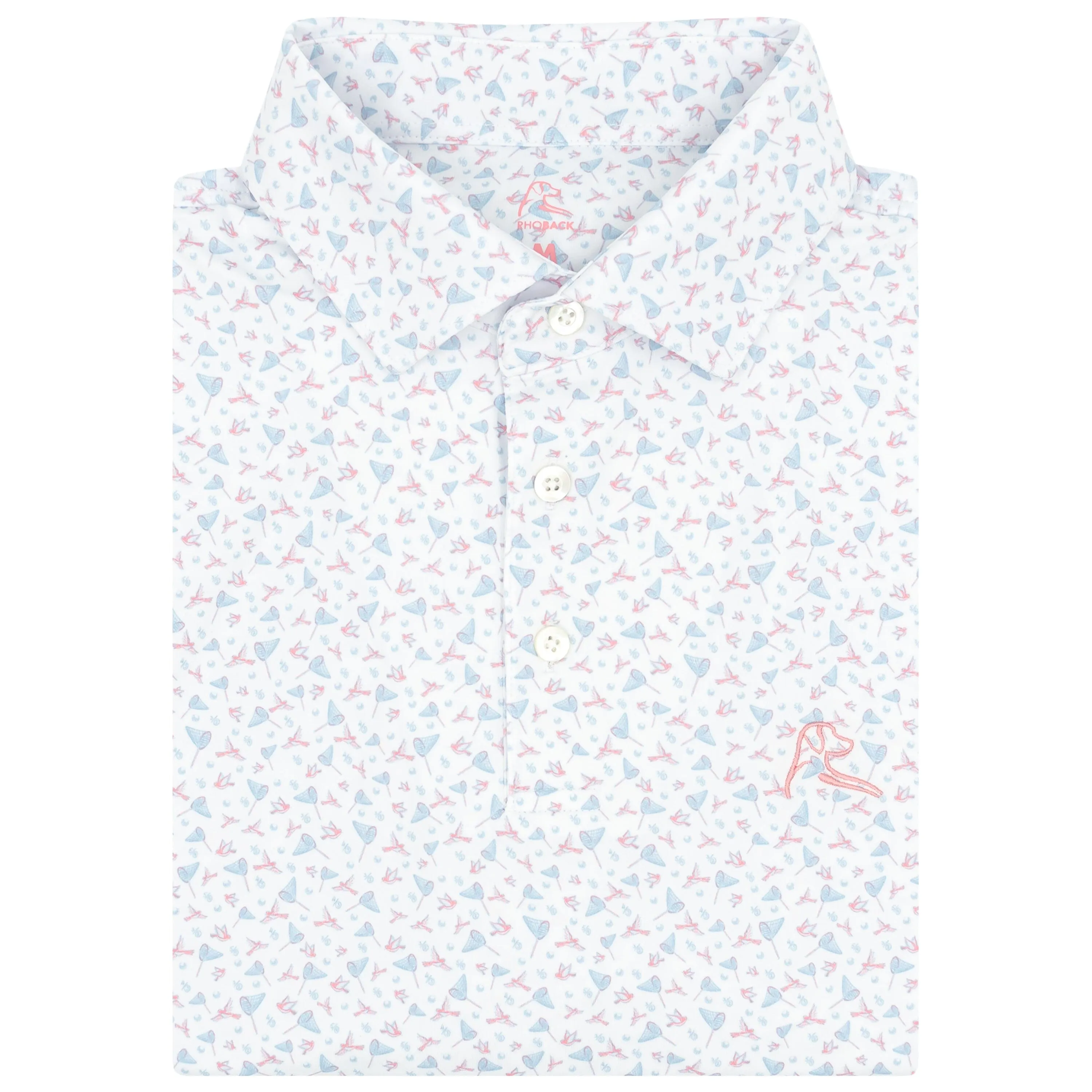 The Net Birdie | Performance Polo | The Net Birdie - White