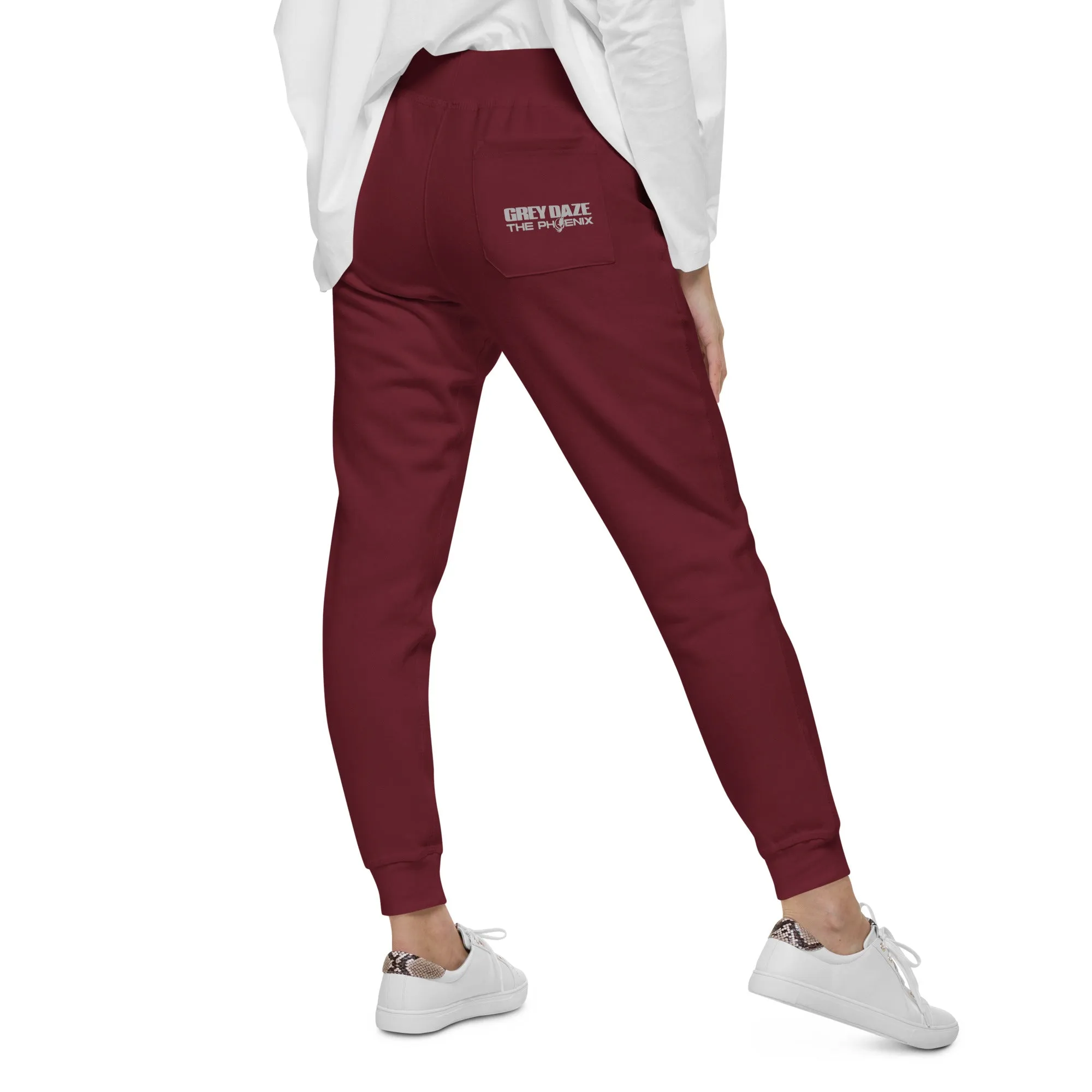 The Phoenix Wording  Grey Daze Unisex fleece sweatpants