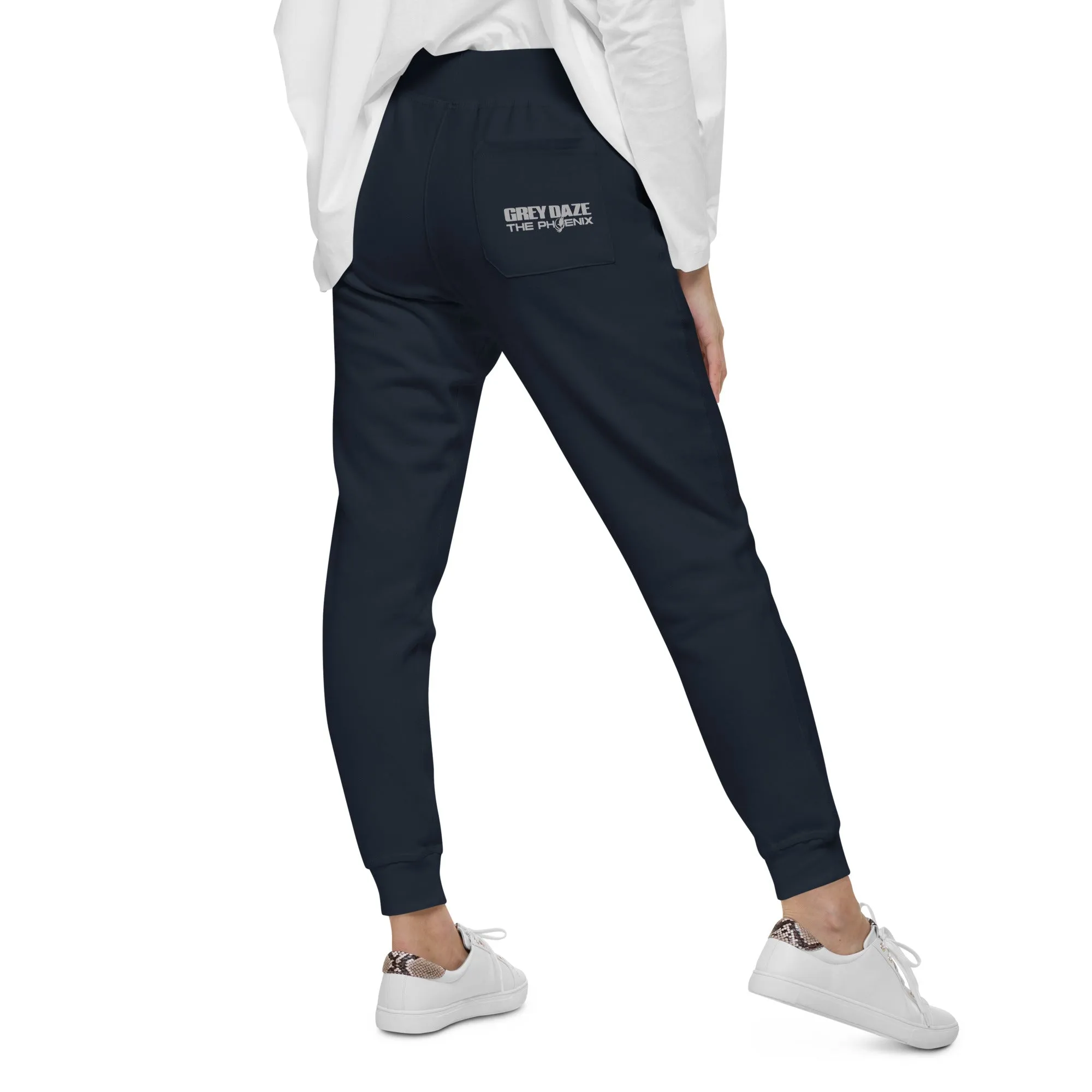 The Phoenix Wording  Grey Daze Unisex fleece sweatpants