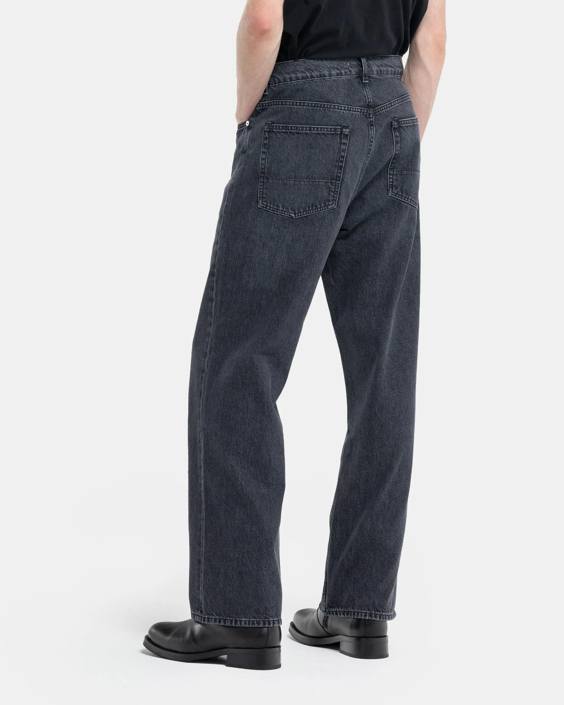 Third Cut Denim in Supergrey Wash