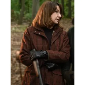 Valerie Lemercier Brown Plaid Jacket