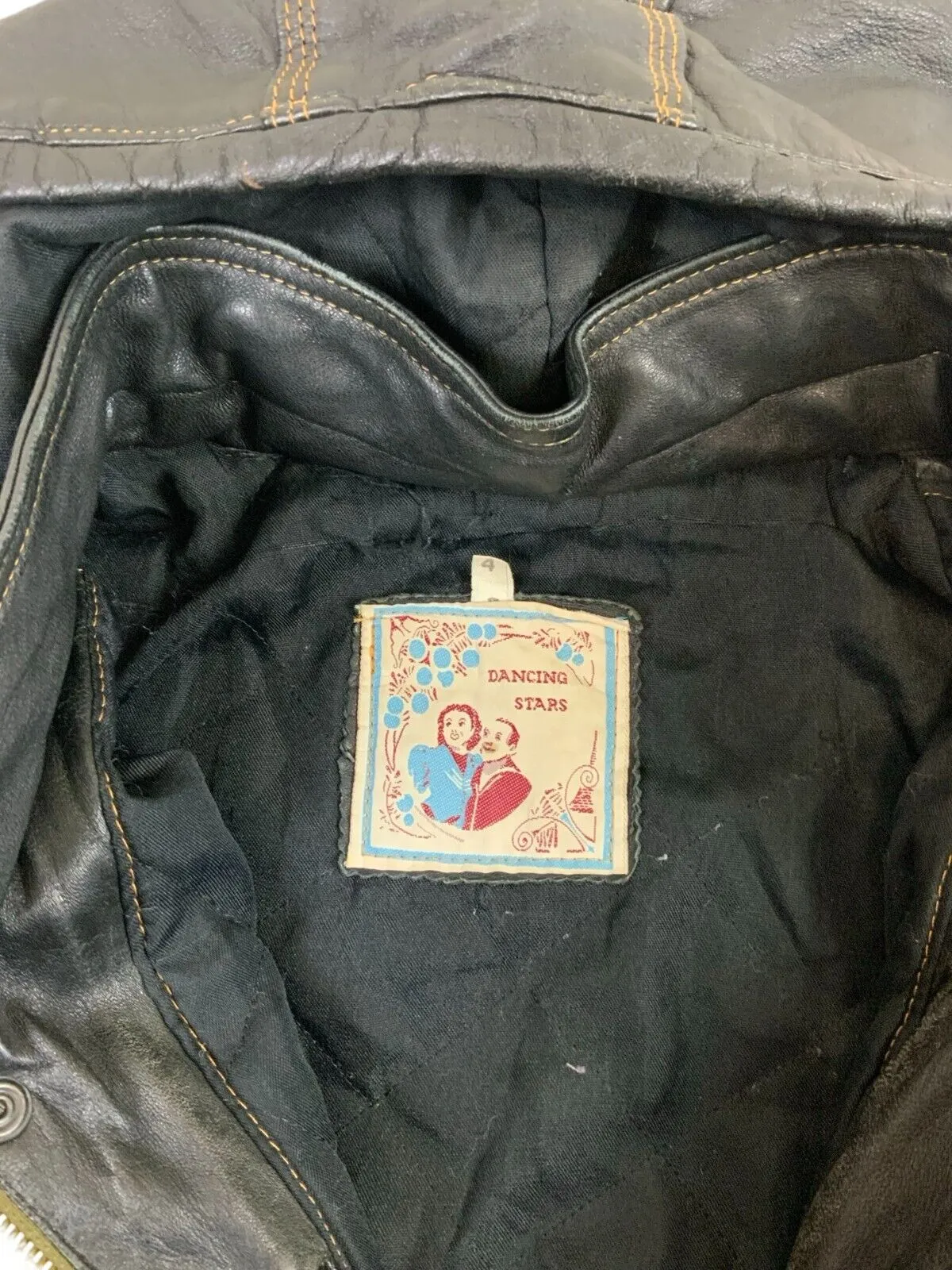 VTG DIESEL HOODED  BLACK LEATHER BOMBER JACKET SIZE XL